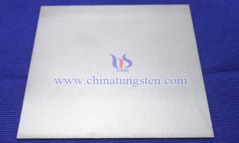 CTIA tungsten plate applied to electronic vacuum and electro optical source