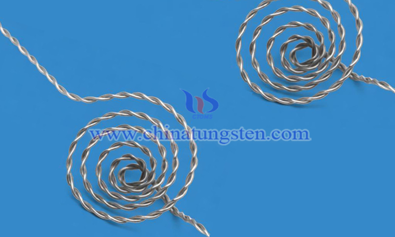 双股绞合钨加热子图片