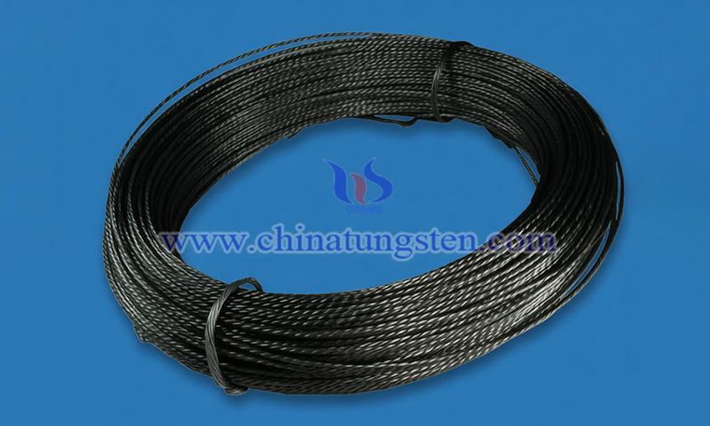 四股绞合钨加热子图片