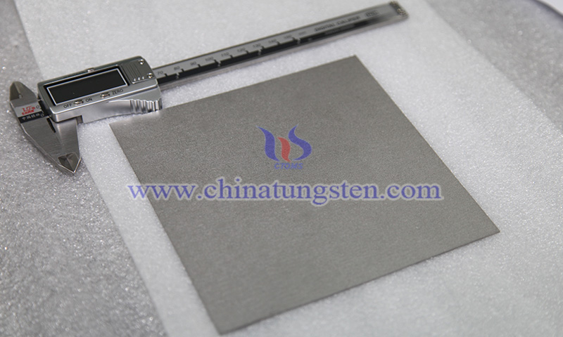 packaging of tungsten plate