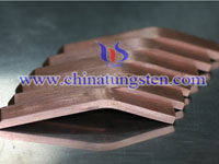 copper tungsten bar picture