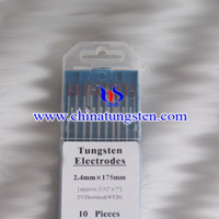 Electrodo de tungsteno de torio