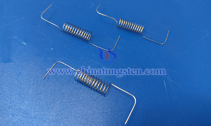 tungsten heater in cathode ray tube aluminum coating picture