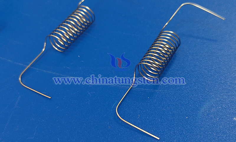 tungsten heater in metal evaporation picture