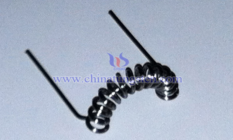tungsten heater in vacuum deposition picture