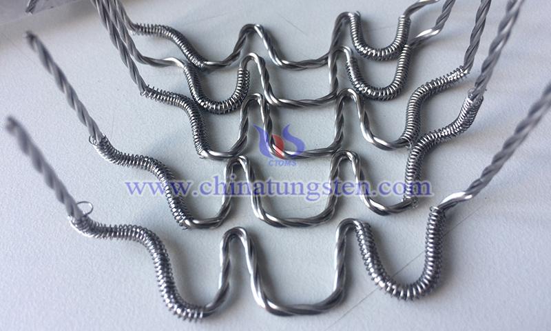 tungsten heater in vacuum deposition picture