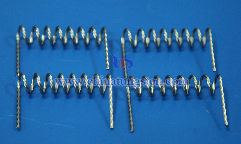 tungsten heater in vacuum furnace picture