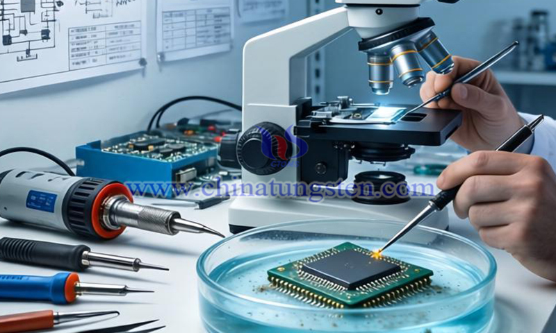 中钨智造钨针在聚焦离子束与微纳制造的应用图片